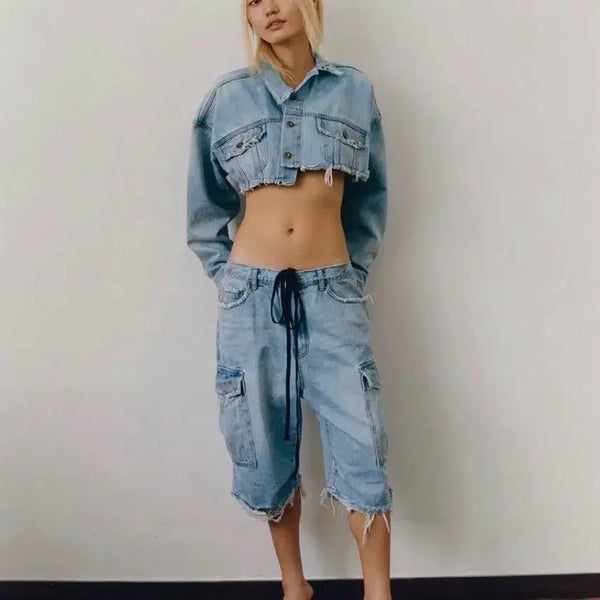 [BUNJANG] Seo Bermuda Cargo Pants / Seo 버뮤다 카고 팬츠