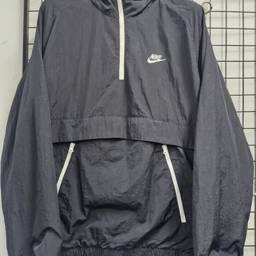 [BUNJANG] Nike Woven Anorak Windbreaker Jacket XL / 105XL 나이키 우븐 아노락 바람막이 자켓.