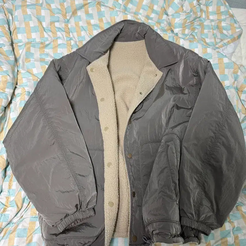 [BUNJANG] nanamica Reversible Windbreaker Jacket Beige S / 나나미카 리버시블 윈드자켓 베이지 s