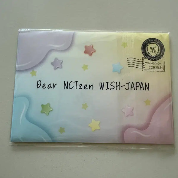 [BUNJANG] NCT WISH Natsumatsuri Japan Fanmeeting Exclusive Postcard Letter / 엔시티위시 나츠마츠리 일본 팬미팅 입장특전 엽서편지