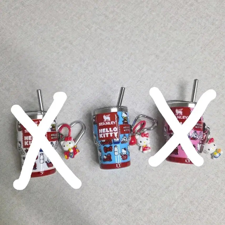 [BUNJANG] Sanrio Stanley Hello Kitty Mini Tumbler Keychain / (새상품) 산리오 스탠리 헬로키티 미니 텀블러 키링