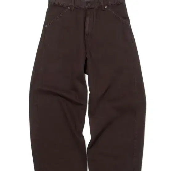 [BUNJANG] Hatching Room Wide Curve Jeans Brown / 해칭룸 와이드 커브진 브라운 4