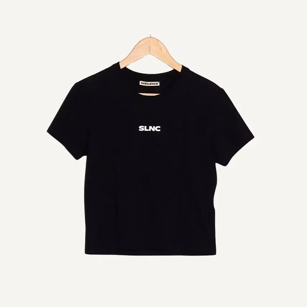 [BUNJANG] INSILENCE Slim Fit T-Shirt Black / INSILENCE 인사일런스 슬림핏 티셔츠 블랙_A411