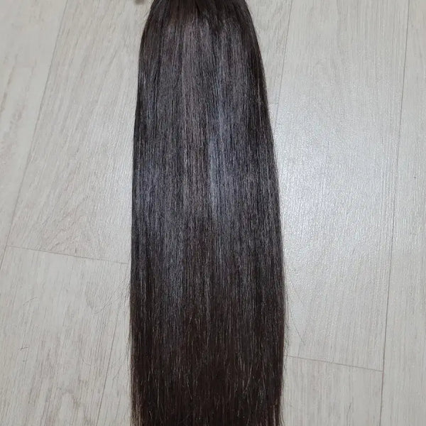 [BUNJANG] 14-inch 200 Strands Natural Remy Hair Tape-In Extensions / 붙임머리 노팁천연모 14인치 200가닥