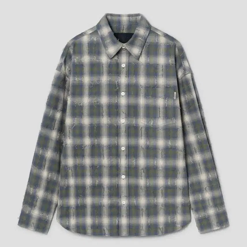 [BUNJANG] Juun.J 26SS Grid Needle Check Loose Fit Shirt - Green / 새상품) 26SS 준지 그리드 니들 체크 루즈핏 셔츠-그린 46 팝니다