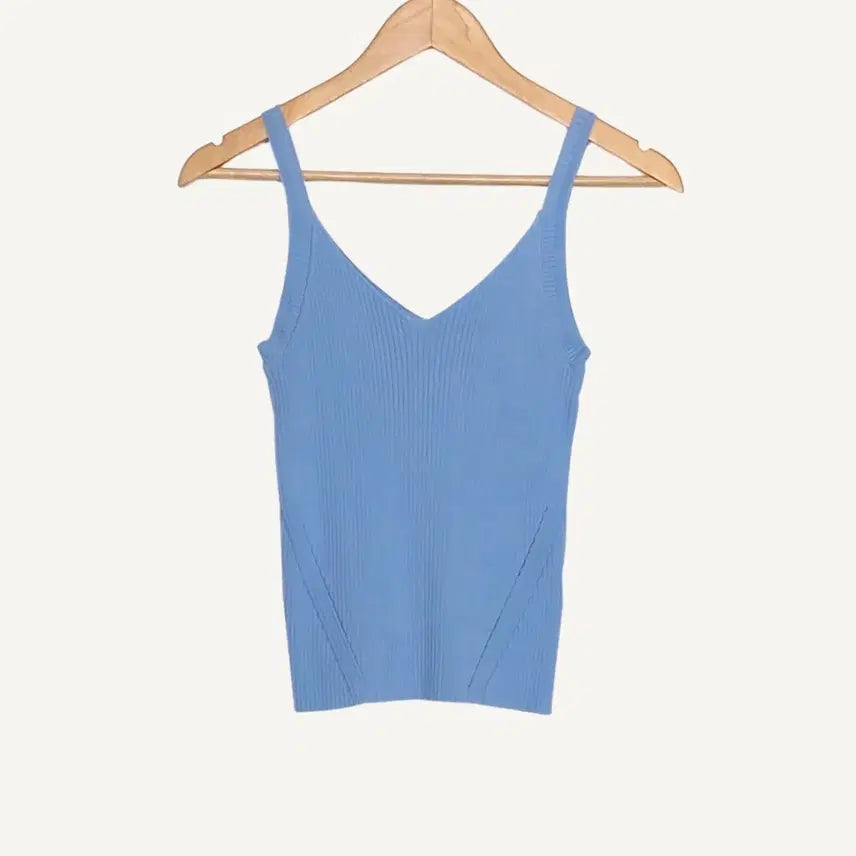 [BUNJANG] Knizure Blue Sleeveless Knit / knizure 니주르 블루 슬리브리스 니트 F_A401