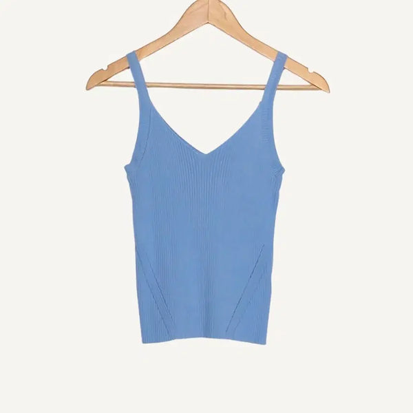 [BUNJANG] Knizure Blue Sleeveless Knit / knizure 니주르 블루 슬리브리스 니트 F_A401