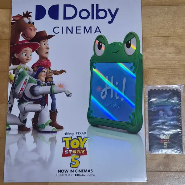 [BUNJANG] Toy Story Dolby Poster + Original Ticket Set / 토이스토리 돌비포스터+오리지널티켓 2종 일괄 직거래만