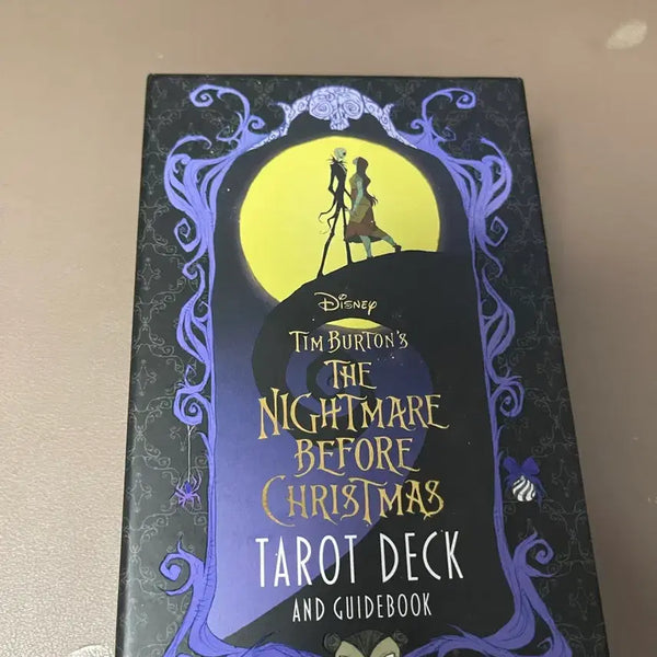 [BUNJANG] Tim Burton's The Nightmare Before Christmas Tarot Card Deck & Guidebook / 팀 버튼 나이트메어 타로 카드 덱 + 가이드북