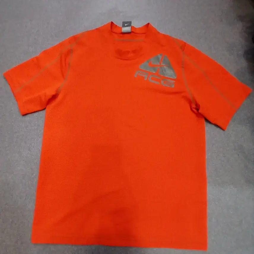 [BUNJANG] Nike ACG Short Sleeve T-Shirt Orange / 나이키 ACG 반팔 티셔츠 주황색