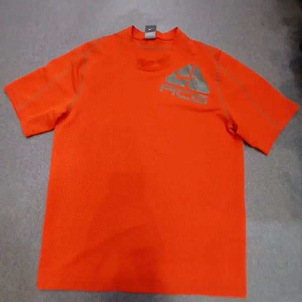 [BUNJANG] Nike ACG Short Sleeve T-Shirt Orange / 나이키 ACG 반팔 티셔츠 주황색