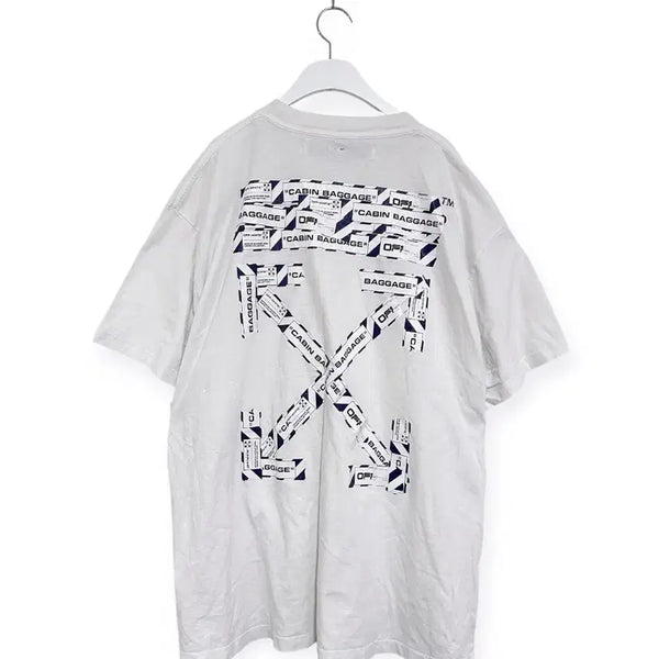 [BUNJANG] Off-White Airport Arrow T-Shirt / 오프화이트 에어포트 애로우 반팔티