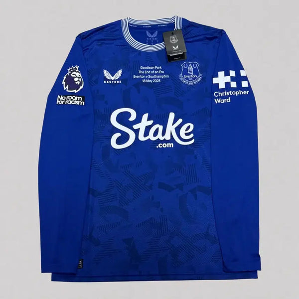 [BUNJANG] Everton 24-25 Home Player Issue Long Sleeve Uniform - N'Diaye / [해외 M] 24-25 에버튼 홈 선수지급용 긴팔 은디아예 유니폼