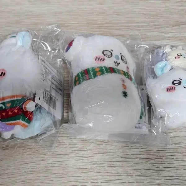 [BUNJANG] Chiikawa Monchichi Momonga Squirrel Plush Set / 치이카와 먼작귀 세븐일레븐 모몽가 하늘다람쥐 누이구루미 인형 마카롱 일괄