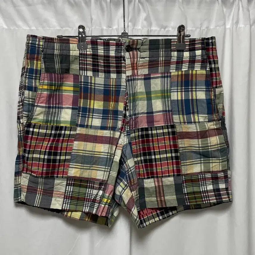 [BUNJANG] Polo Ralph Lauren Madras Shorts M / no.205 폴로랄프로렌 프랩스터 마드라스 반바지 M