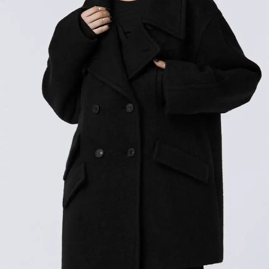 [BUNJANG] Trimingbird Hairry Dumb Half Coat New With Tags / 트리밍버드 헤어리덤블하프코트 판매해요