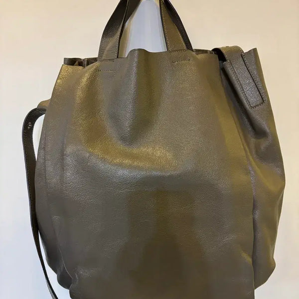 [BUNJANG] New Page Cowhide Leather Shoulder Bag / new page 소가죽 숄더백 (남자가방가능)