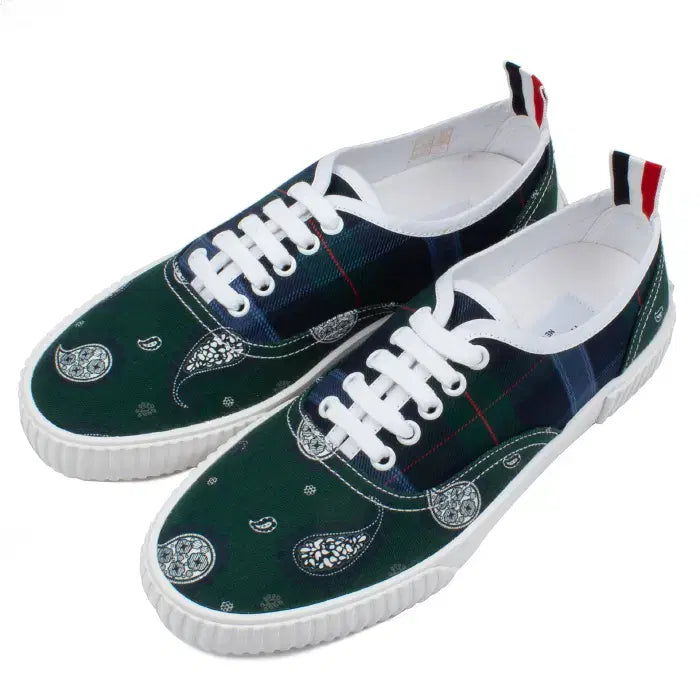[BUNJANG] Thom Browne Men's Paisley Heritage Sneakers MFD201A F0415 996 / 톰브라운 남성 페이즐리 헤리티지 스니커즈 MFD201A F0415 996