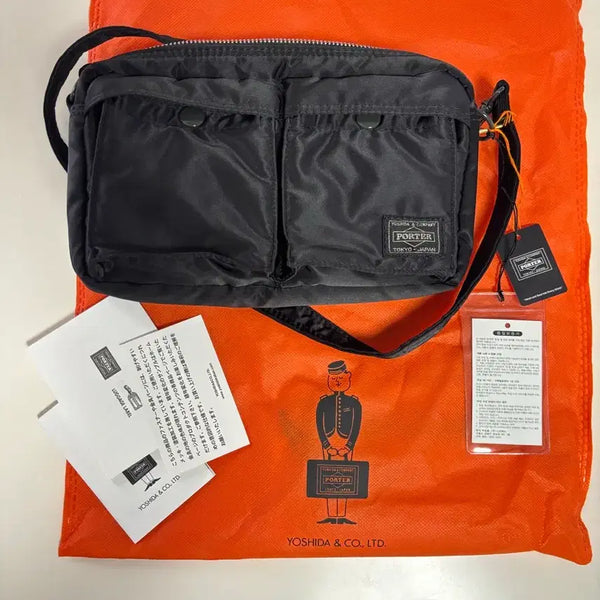 [BUNJANG] Yoshida Porter Tanker Shoulder Bag Black / 요시다포터 탱커 숄더백 새제품 팝니다!