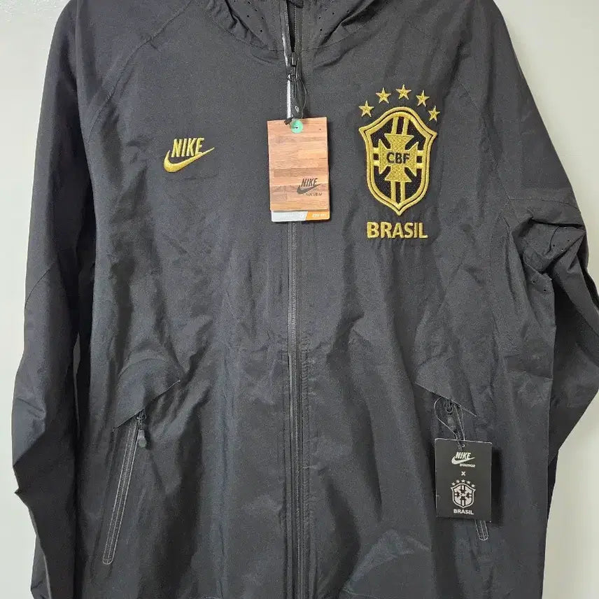 [BUNJANG] Nike Brazil Waterproof Windbreaker Jacket - Size M / NIKE 나이키 브라질 방수 바람막이 자켓