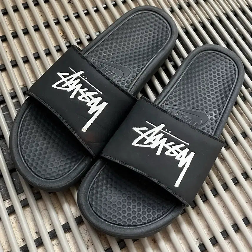 [BUNJANG] Nike x Stussy Benassi Slides / 나이키 스투시 베나시 슬리퍼 [280]