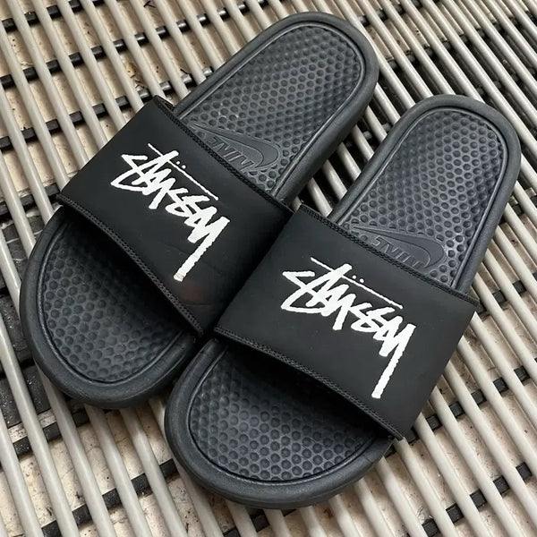 [BUNJANG] Nike x Stussy Benassi Slides / 나이키 스투시 베나시 슬리퍼 [280]