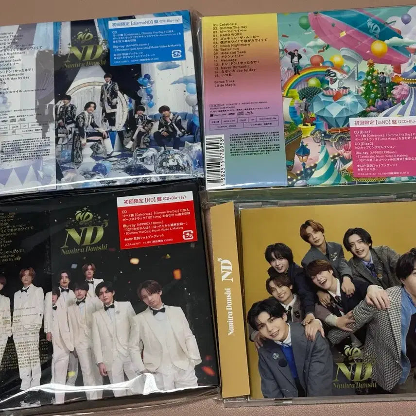 [BUNJANG] Naniwa Danshi ND5 Album Set (4 Types) / 나니와단시 ND5 앨범 4종