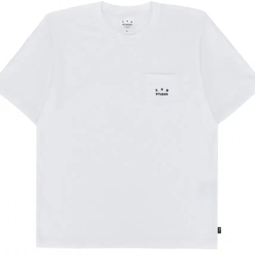[BUNJANG] IAB Studio Pocket T-shirt White XL / 아이앱 스튜디오 포켓 티셔츠 화이트