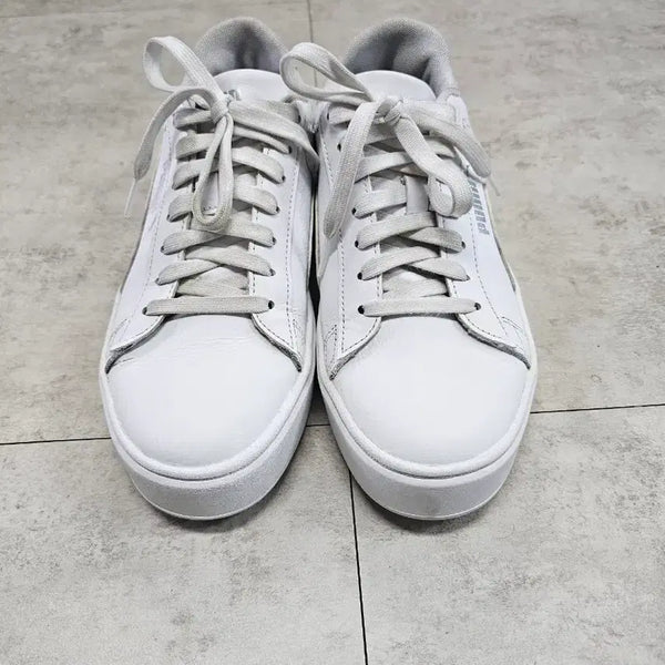 [BUNJANG] Puma White Sneakers Size 240 / 푸마 스니커즈 흰색 240