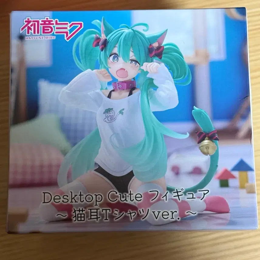 [BUNJANG] Hatsune Miku Nekomimi Desktop Figure / 하츠네 미쿠 데스크탑 피규어 네코미미