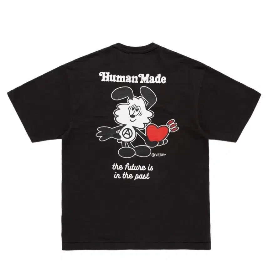 [BUNJANG] Human Made x VERDY Lotte Museum Limited T-Shirt Black L / 휴먼메이드 베르디 롯데 뮤지엄 한정 티셔츠 블랙 L 새상품