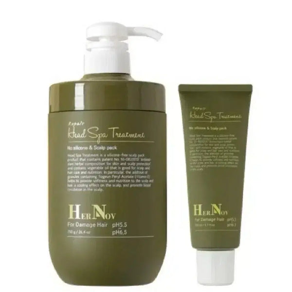 [BUNJANG] Ernov Repair Head Spa Treatment Set / 에르노브 헤드스파 트리트먼트