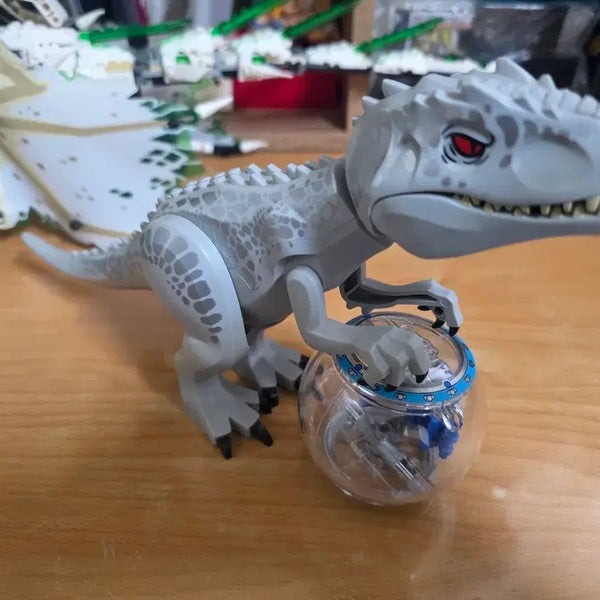 [BUNJANG] Lego Jurassic World Indominus Rex & Gyrosphere Set / 급처)레고 인도미누스 렉스+자이로스피어