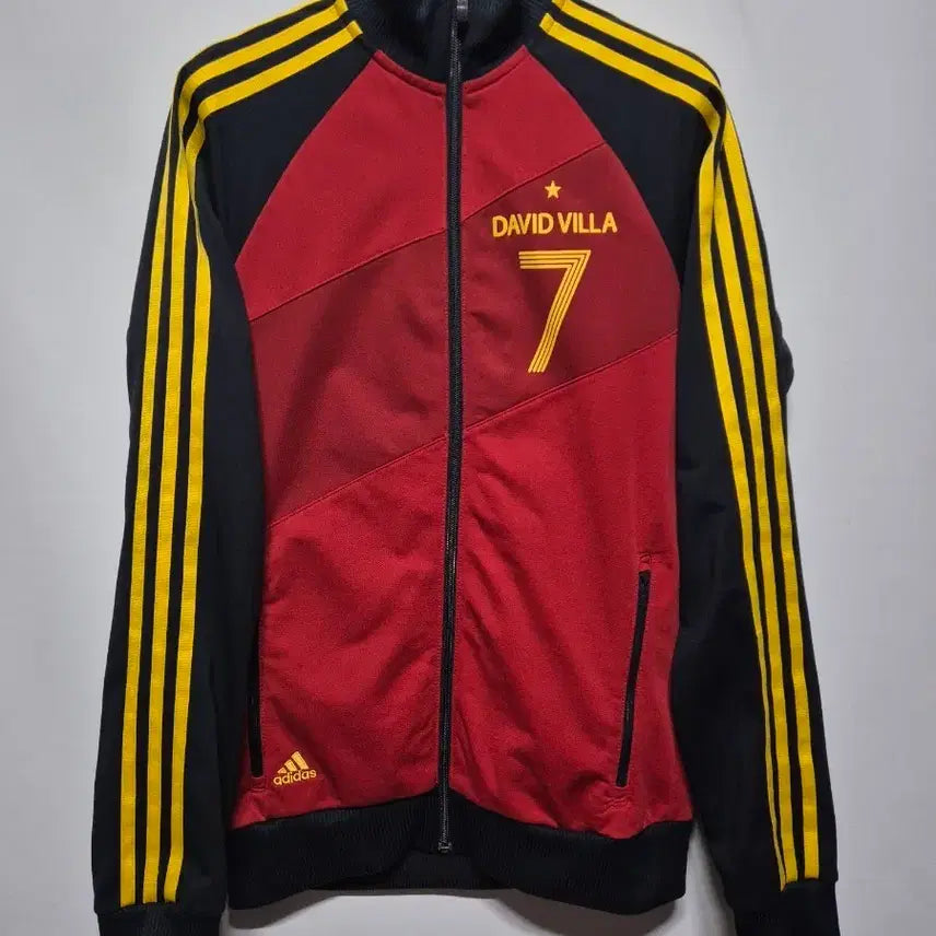 [BUNJANG] Adidas David Villa Number 7 Track Top / 아디다스 다비드 비야 7번 트랙탑 90