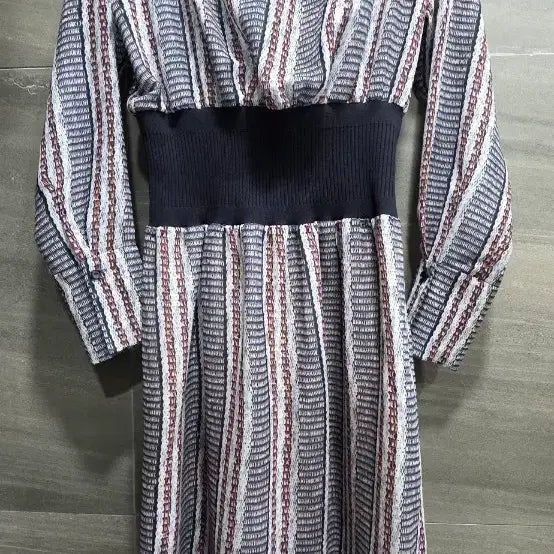 [BUNJANG] KUHO Chic Chiffon Waistband Summer Dress / KUHO 구호 ,  세련된 쉬폰 허리밴드  썸머원피스