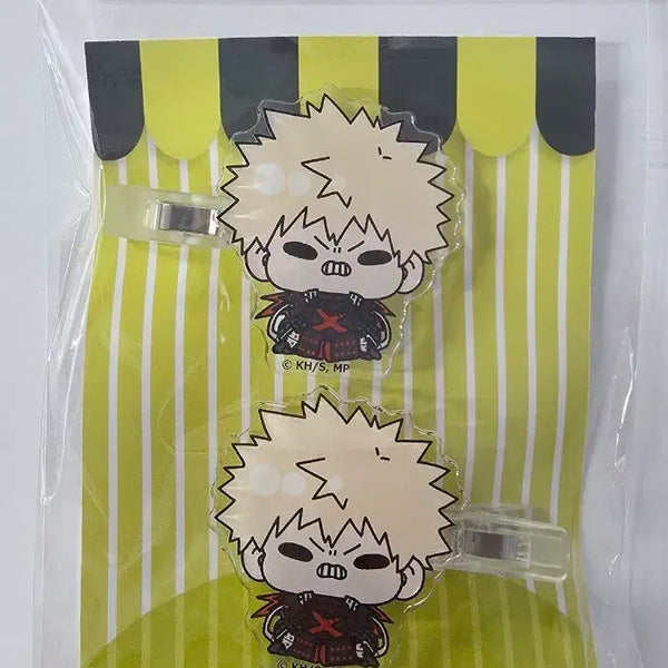 [BUNJANG] My Hero Academia Katsuki Bakugo Hair Clip (Sealed) / (미개봉)바쿠고 헤어클립