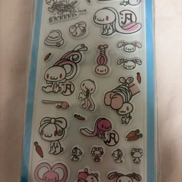 [BUNJANG] Gloomy Bear Fluffy Sticker / 범용토끼 글루미베어 플로키 스티커