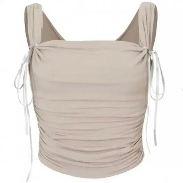 [BUNJANG] Pain Or Pleasure Dew Cowl Top Beige M / 페인오어플레져 듀 카울 탑 베이지 dew cowl top M