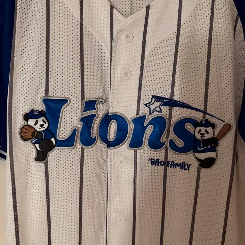 [BUNJANG] Samsung Lions Bao Family Uniform #95 (Lee Jae-hyun) / 삼성라이온즈 바오패밀리 유니폼 95