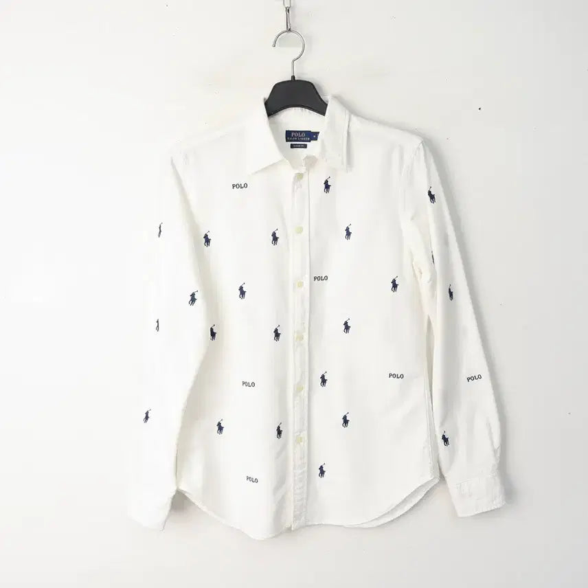 [BUNJANG] Polo Ralph Lauren Multi Pony Classic Fit Oxford Shirt White / 95/폴로 멀티포니 클래식핏 옥스포드 셔츠