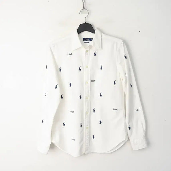[BUNJANG] Polo Ralph Lauren Multi Pony Classic Fit Oxford Shirt White / 95/폴로 멀티포니 클래식핏 옥스포드 셔츠