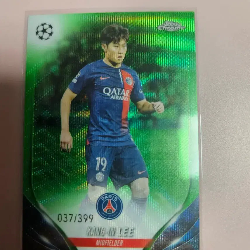 [BUNJANG] Lee Kang-in 2023 Finest Refractor Limited Edition 399 / 축구)이강인 399장 한정 2023 Finest 리플렉터