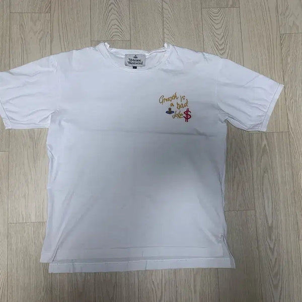 [BUNJANG] Vivienne Westwood White T-Shirt M / 비비안웨스트우드 반팔 티셔츠 화이트