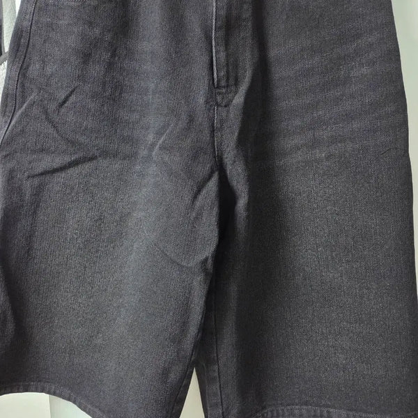 [BUNJANG] Black Denim Shorts / 반바지 흑청