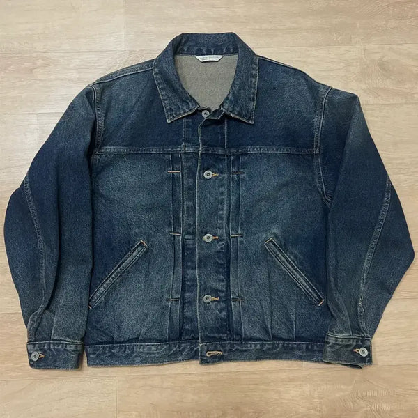 [BUNJANG] Journal Standard 1st Generation Modified Denim Trucker Jacket / [S] 저널 스탠다드 PB 대전판 1세대 변형 데님 트러커 자켓