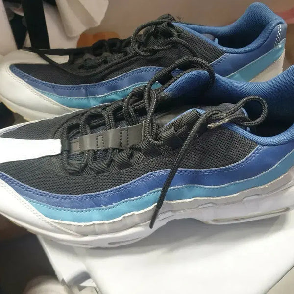 [BUNJANG] Nike Air Max 95 White Blue Navy / 나이키 에어맥스 95 흰파남 285