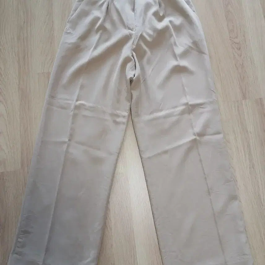 [BUNJANG] Modal Blend Beige Pants (Size 55) / 베이지 팬츠. 바지(55) 모달 72% (세탁후 보관만)