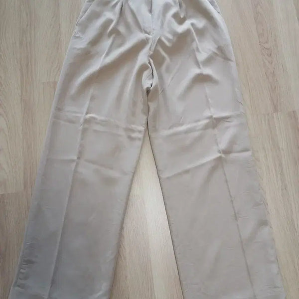 [BUNJANG] Modal Blend Beige Pants (Size 55) / 베이지 팬츠. 바지(55) 모달 72% (세탁후 보관만)