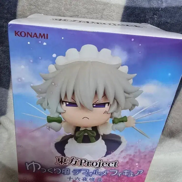 [BUNJANG] Konami Touhou Project Yuukuri Style Izayoi Sakuya Figure / 코나미 동방 프로젝트 윳쿠리풍 데포르메 이자요이 사쿠야 피규어