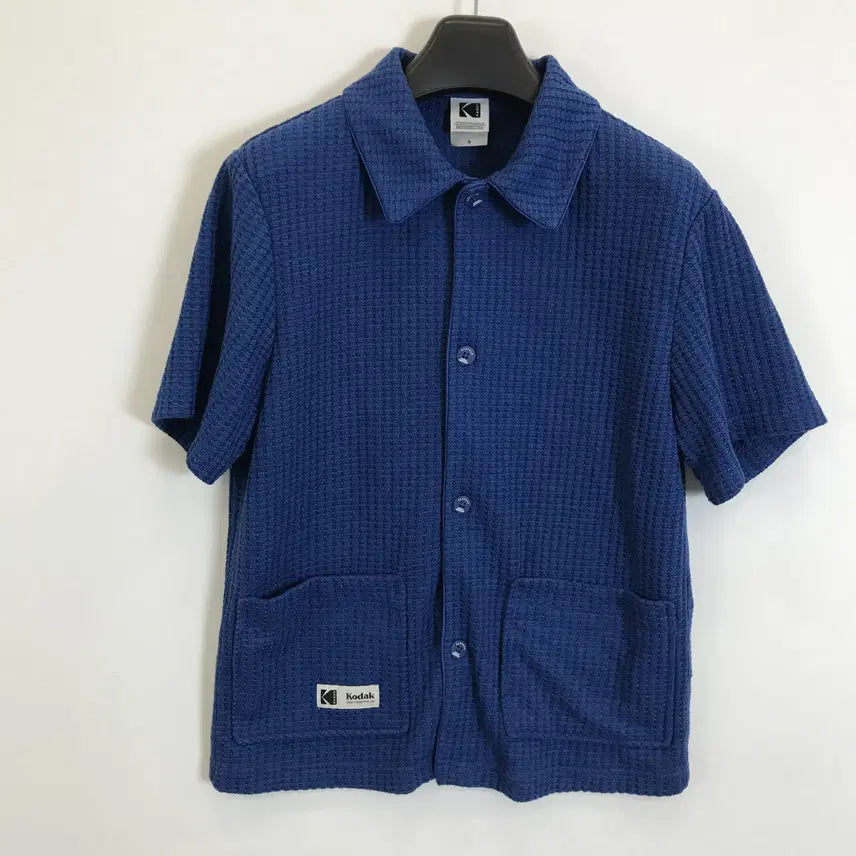 [BUNJANG] Kodak Bryce Knit Shacket Blue / 코닥 KODAK 브라이스 니트 셔켓 [S]